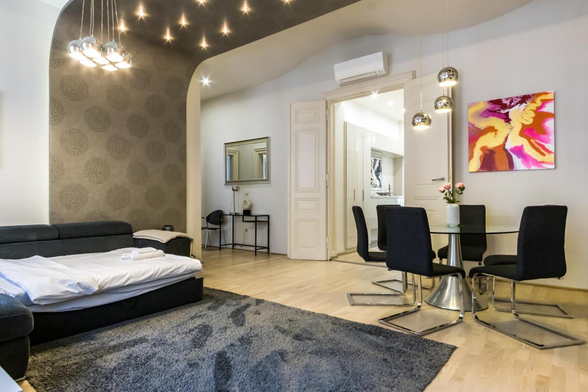 Andrassy Str. Luxury Apartment Budapest Bagian luar foto